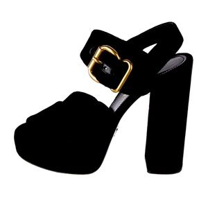 Prada Velvet Sandal- Hard to find